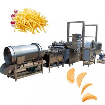 Semi-Auto Potato Chips French Fries Potato Chips Snack Making Machine